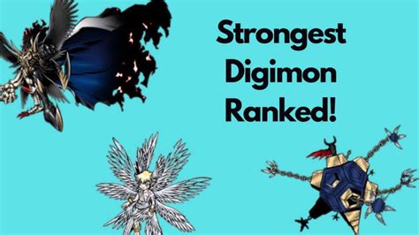 stärkste digimon|10 Strongest Digimon (Ranked From Least Strongest To Most Strongest.